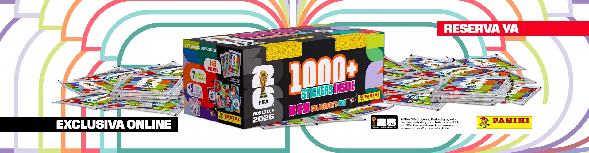 Big Collector's Box: 1000+ láminas, exclusiva online